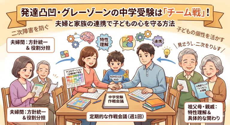 学校補習・中学受験・高校受験に対応した発達障害(LD/ADHD/自閉症スペクトラム)・ギフテッド(2E)のオンライン個別指導塾・発達支援塾リバランス