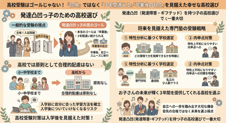 学校補習・中学受験・高校受験に対応した発達障害(LD/ADHD/自閉症スペクトラム)・ギフテッド(2E)のオンライン個別指導塾・発達支援塾リバランス
