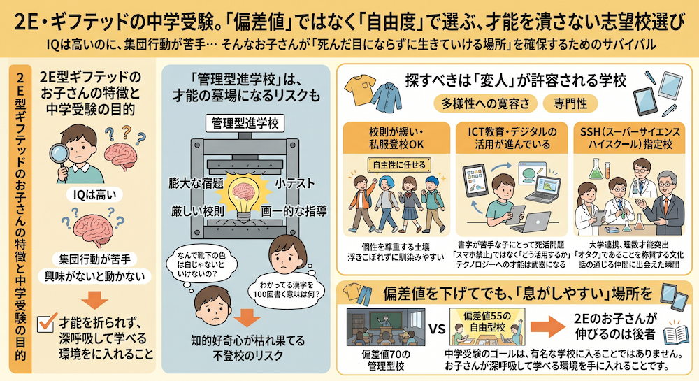 学校補習・中学受験・高校受験に対応した発達障害(LD/ADHD/自閉症スペクトラム)・ギフテッド(2E)のオンライン個別指導塾・発達支援塾リバランス