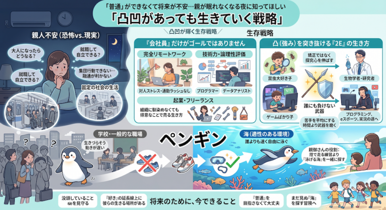 学校補習・中学受験・高校受験に対応した発達障害(LD/ADHD/自閉症スペクトラム)・ギフテッド(2E)のオンライン個別指導塾・発達支援塾リバランス