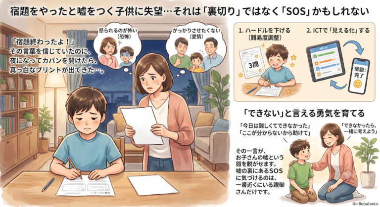 学校補習・中学受験・高校受験に対応した発達障害(LD/ADHD/自閉症スペクトラム)・ギフテッド(2E)のオンライン個別指導塾・発達支援塾リバランス