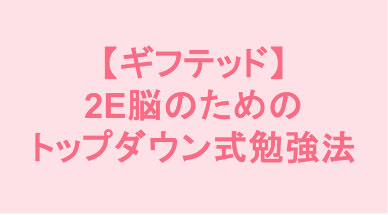 学校補習・中学受験・高校受験に対応した発達障害(LD/ADHD/自閉症スペクトラム)・ギフテッド(2E)のオンライン個別指導塾・発達支援塾リバランス