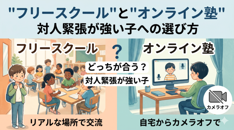 学校補習・中学受験・高校受験に対応した発達障害(LD/ADHD/自閉症スペクトラム)・ギフテッド(2E)のオンライン個別指導塾・発達支援塾リバランス