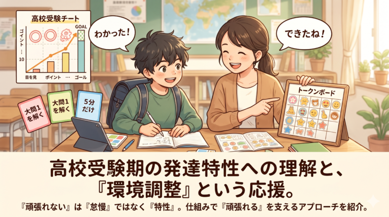 学校補習・中学受験・高校受験に対応した発達障害(LD/ADHD/自閉症スペクトラム)・ギフテッド(2E)のオンライン個別指導塾・発達支援塾リバランス