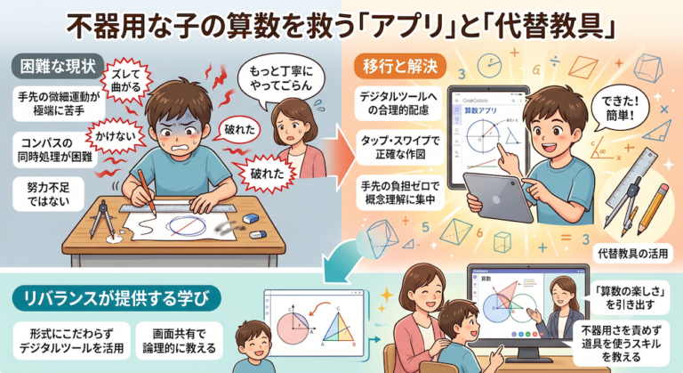 学校補習・中学受験・高校受験に対応した発達障害(LD/ADHD/自閉症スペクトラム)・ギフテッド(2E)のオンライン個別指導塾・発達支援塾リバランス