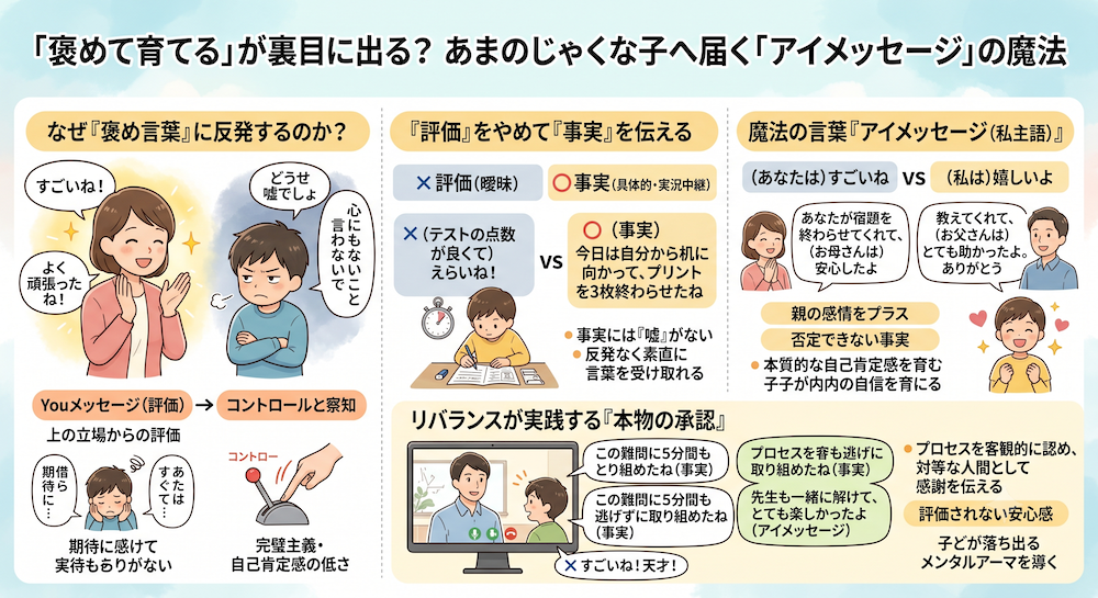 学校補習・中学受験・高校受験に対応した発達障害(LD/ADHD/自閉症スペクトラム)・ギフテッド(2E)のオンライン個別指導塾・発達支援塾リバランス