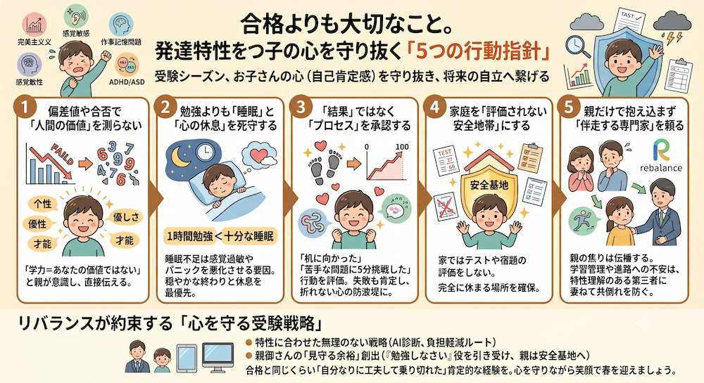 学校補習・中学受験・高校受験に対応した発達障害(LD/ADHD/自閉症スペクトラム)・ギフテッド(2E)のオンライン個別指導塾・発達支援塾リバランス