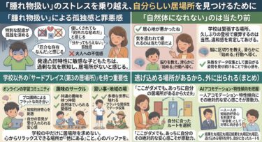 数ヶ月ぶりの別室登校。「お客様扱い」される居心地の悪さと、どう向き合うか