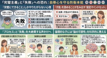 「失敗するくらいなら、やらない」強固な固定マインドセットを、「成長マインドセット」へ変える声かけ
