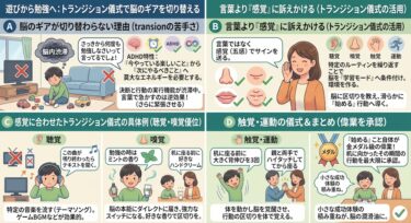 勉強を「始める」までのハードルが高すぎる…切り替えが苦手な子のための「トランジション儀式」