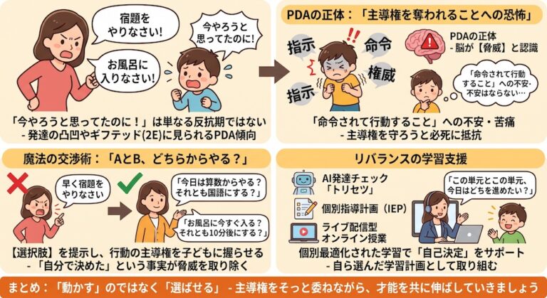 学校補習・中学受験・高校受験に対応した発達障害(LD/ADHD/自閉症スペクトラム)・ギフテッド(2E)のオンライン個別指導塾・発達支援塾リバランス