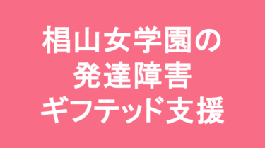 【中学受験】椙山女学園中学校の特徴・偏差値と発達障害・ギフテッド支援