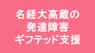 【中学受験】名古屋経済大学高蔵中学校の特徴・偏差値と発達障害・ギフテッド支援