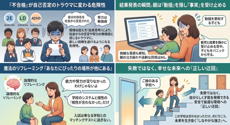 学校補習・中学受験・高校受験に対応した発達障害(LD/ADHD/自閉症スペクトラム)・ギフテッド(2E)のオンライン個別指導塾・発達支援塾リバランス