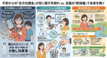 学習支援、療育、フリースクール…教育への「課金」が家計を圧迫。優先順位と「リソースの集中」